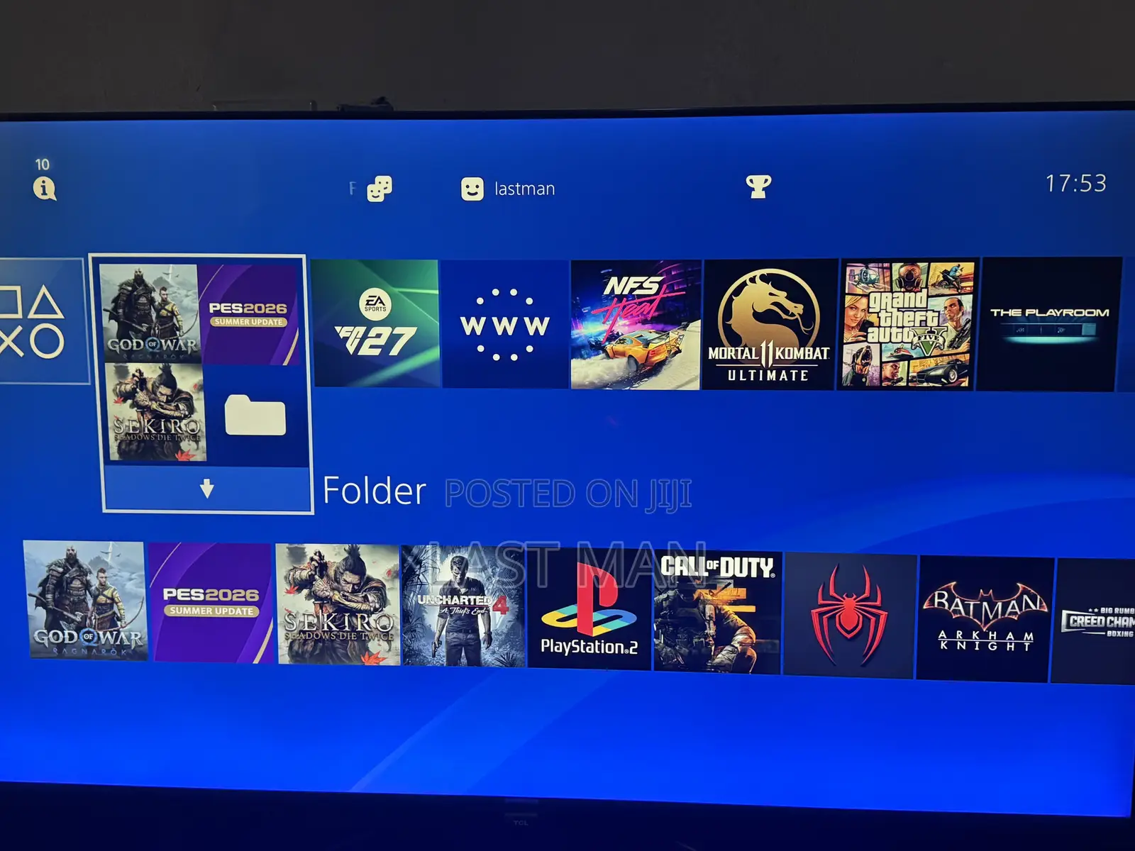 Playstation4 Pro 1TB Jailbreak With 15 Games ,FC27. Mk 11 Heat