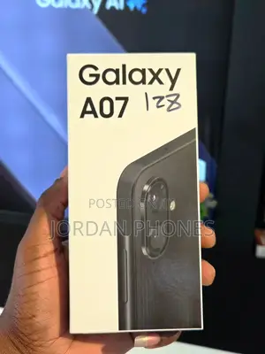 New Samsung Galaxy A07 128 GB Black