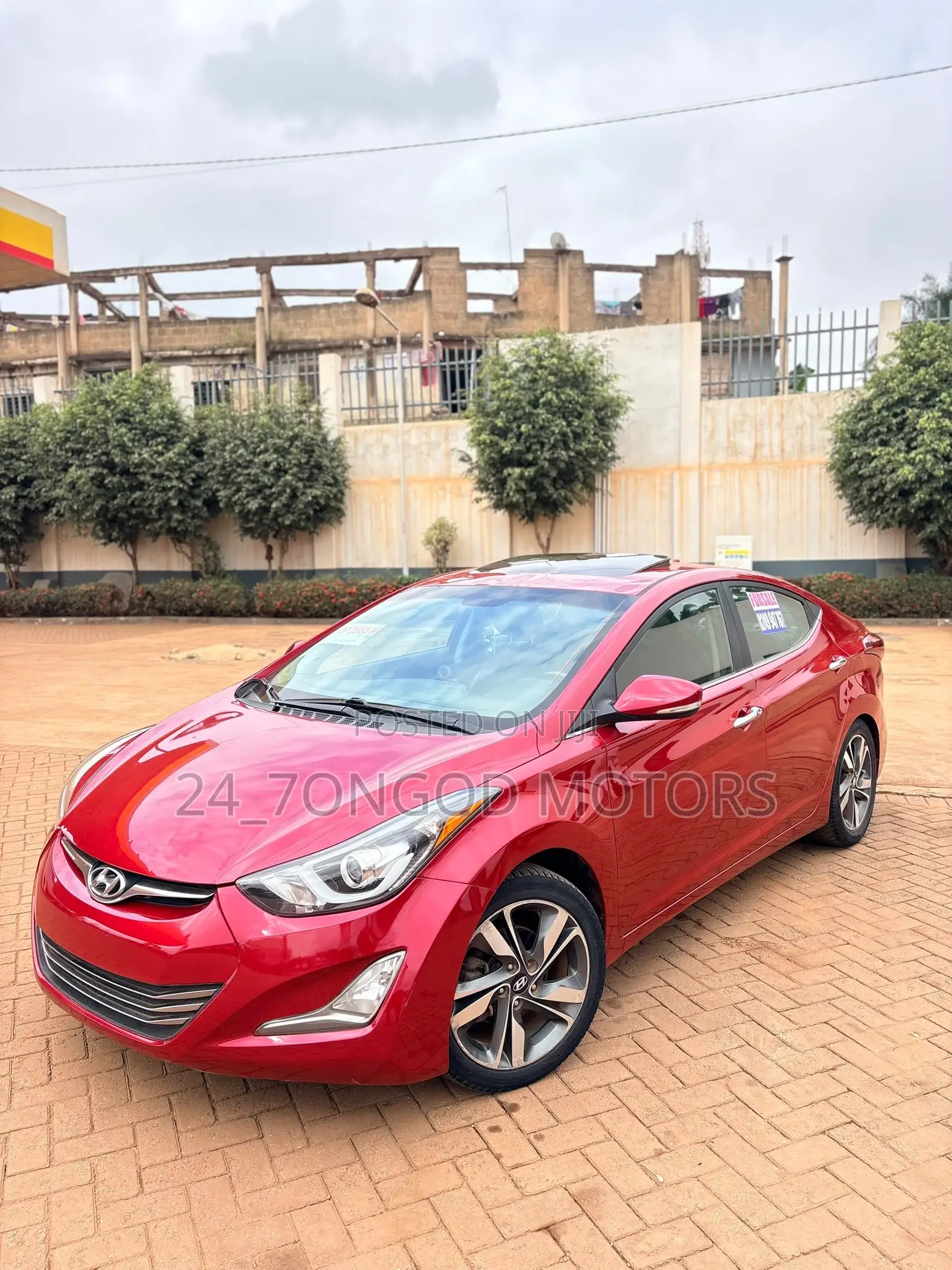 Hyundai Elantra Limited 4dr Sedan (1.8L 4cyl 6A) 2015 Red