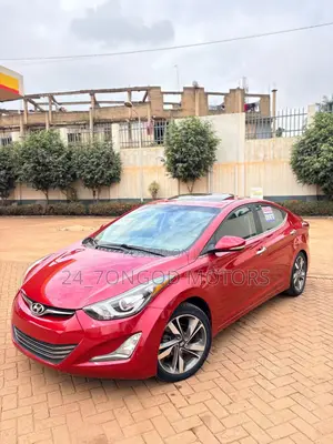 Hyundai Elantra Limited 4dr Sedan (1.8L 4cyl 6A) 2015 Red