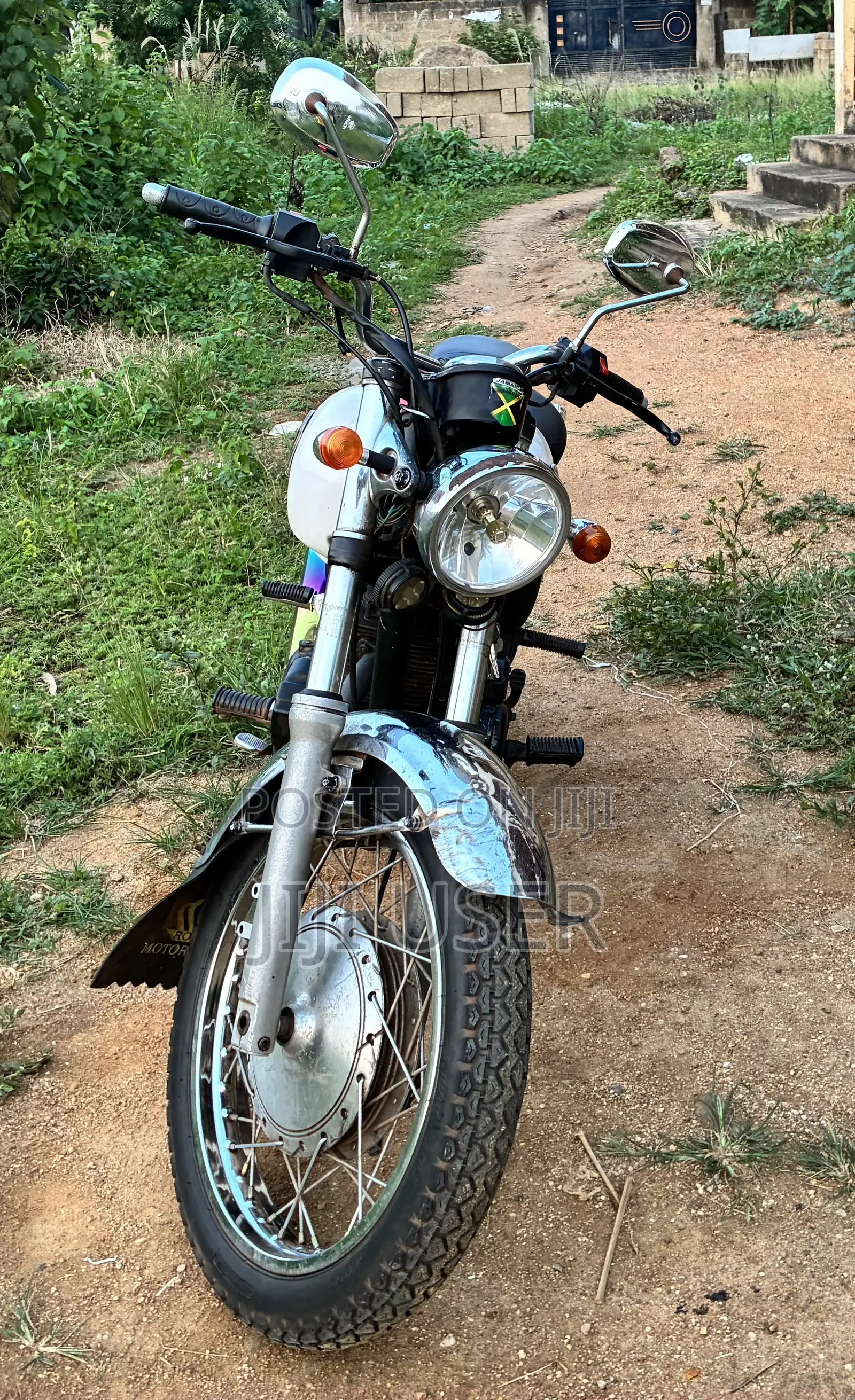 Kawasaki Bike 1982 White