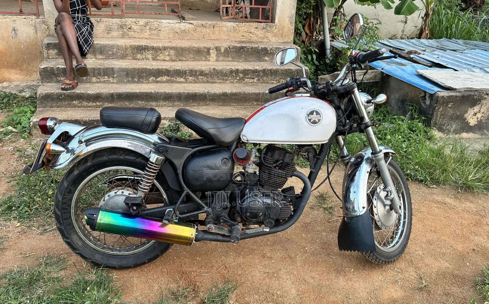 Kawasaki Bike 1982 White