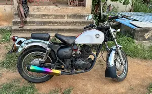 Kawasaki Bike 1982 White