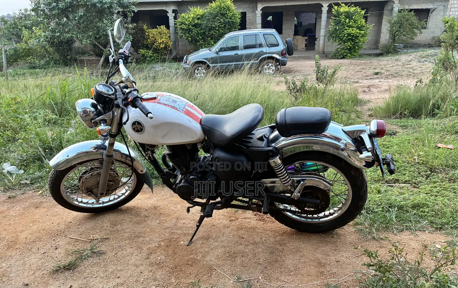 Kawasaki Bike 1982 White