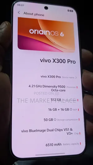 New Vivo X300 Pro 512 GB Gray