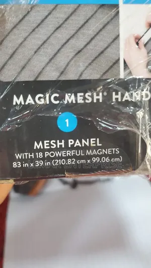 Magic Mesh Deluxe Hands-Free Screen Door. From USA