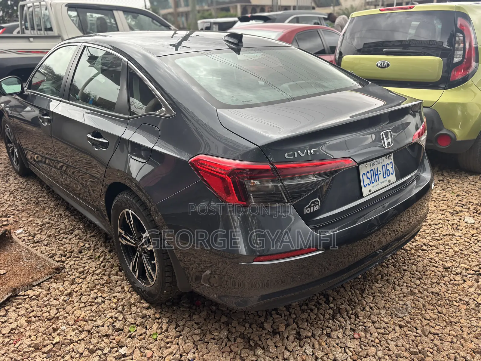 Honda Civic EX CVT 2023 Gray