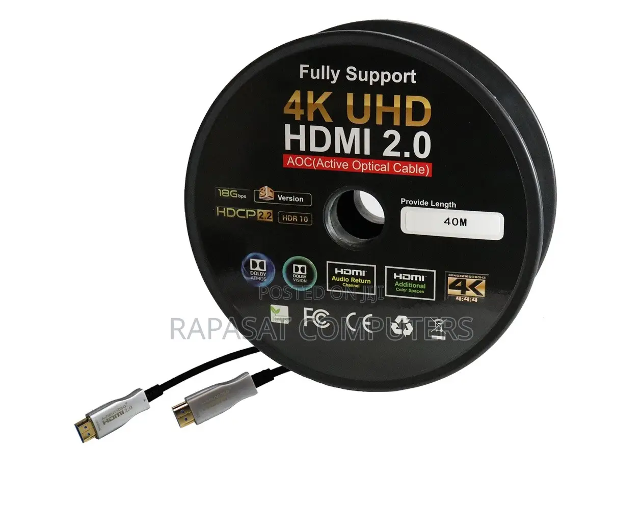 40m HDMI Fiber Optic Cable