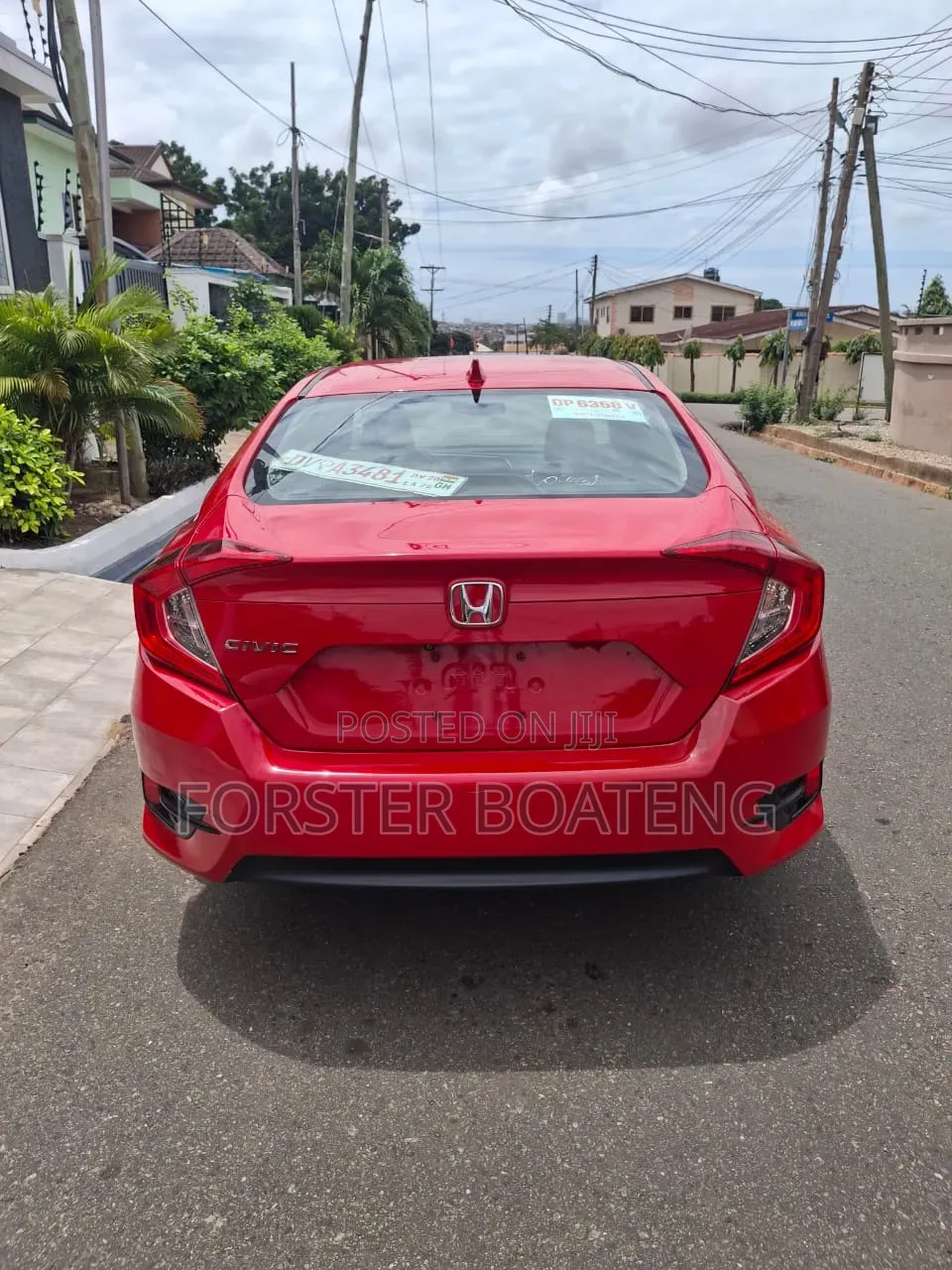 Honda Civic 2019 Red