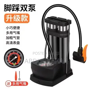 Foot Pump for Cars and Motorcycle
