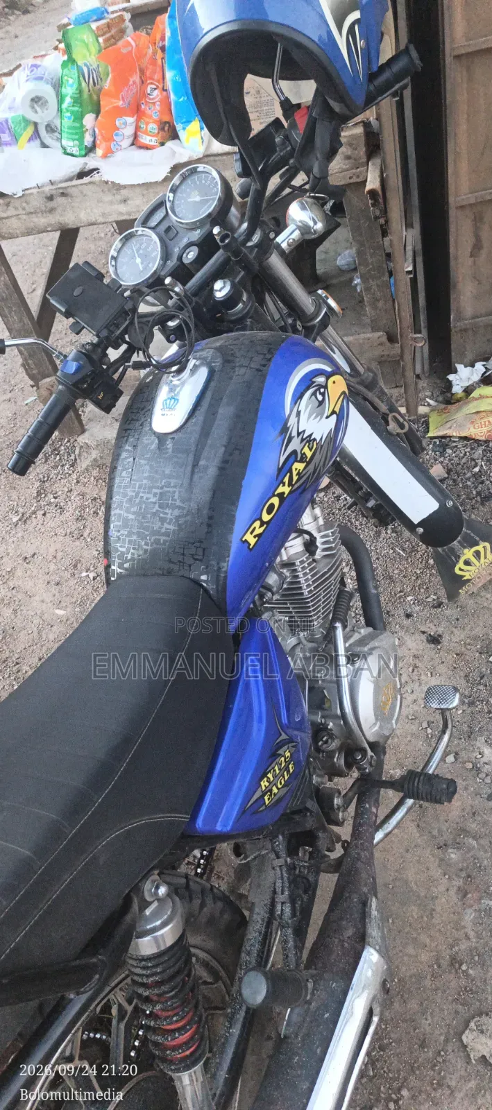 Royal RY125 2025 Blue