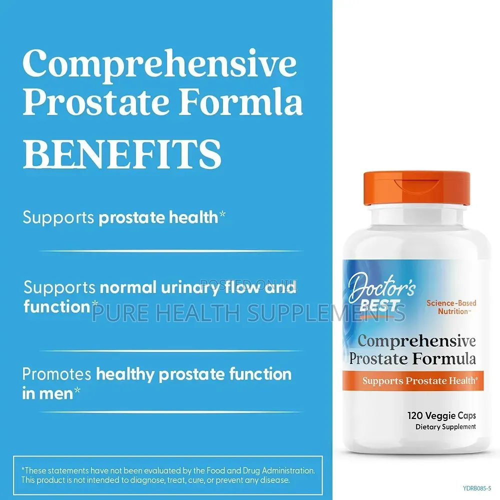 Comprehensive Prostate Formula, Postrate Health, 120 Veg Caps