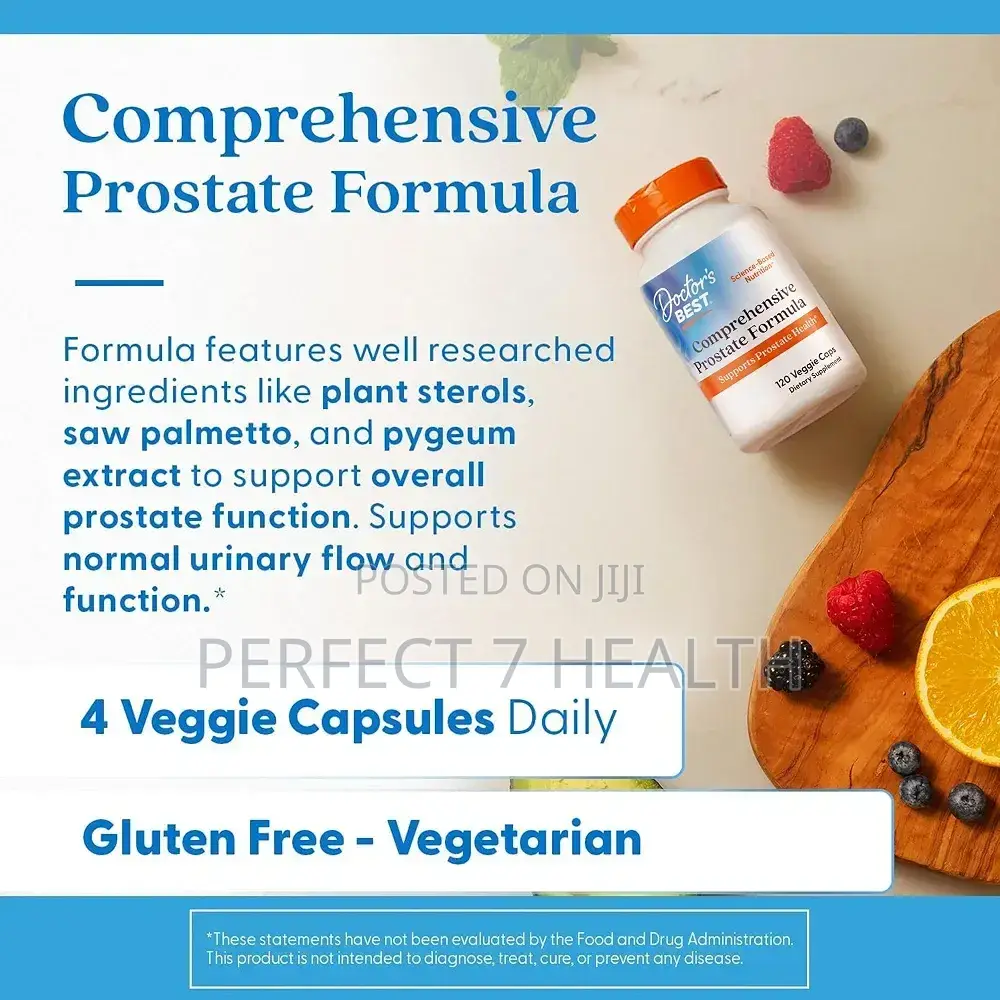 Comprehensive Prostate Formula, Postrate Health, 120 Veg Caps