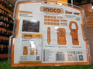 3PC AC/DC Clamp Meter, Multimeter,Voltage Detector Set - COS24069