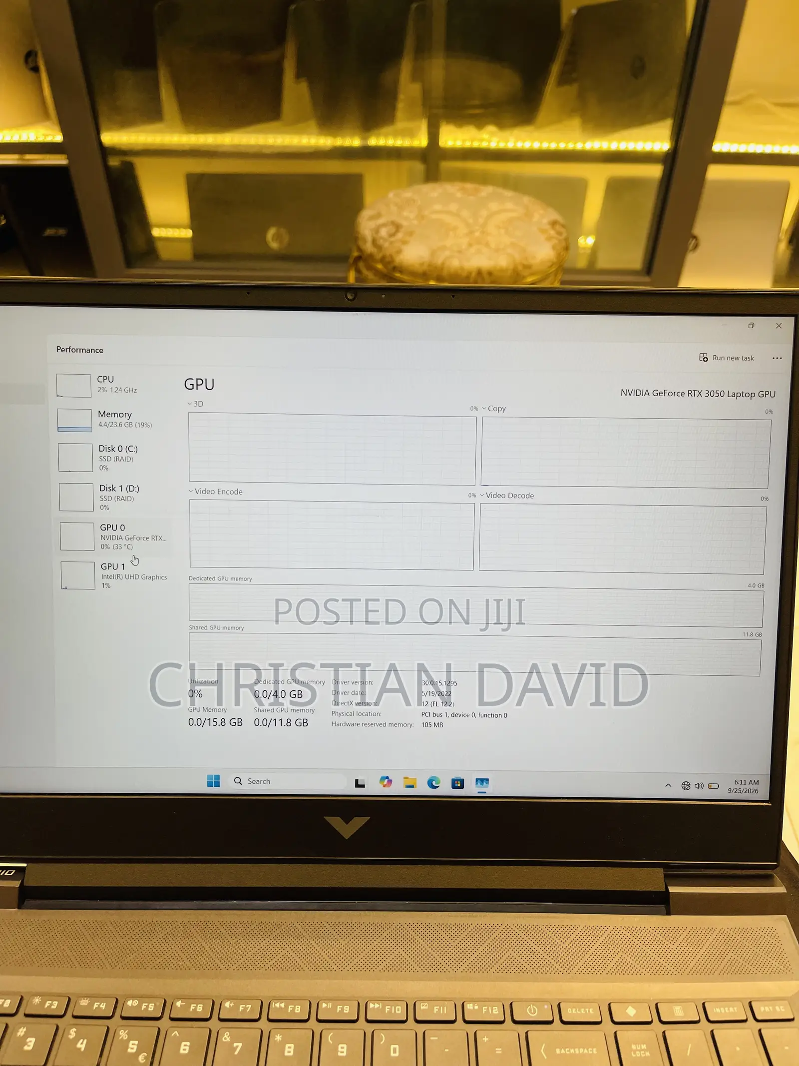 Laptop HP Victus 16 24GB Intel Core i7 SSD 1T