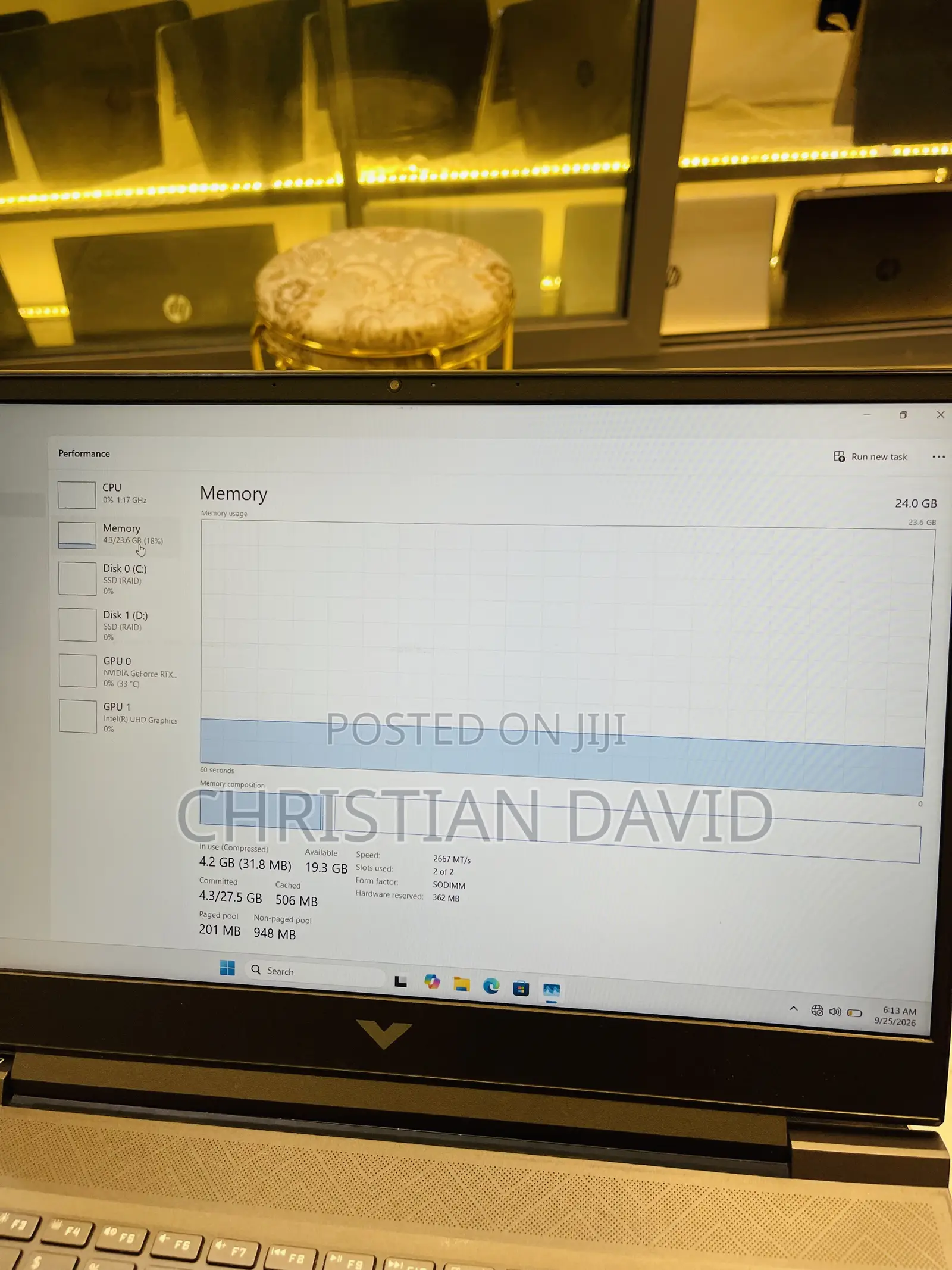 Laptop HP Victus 16 24GB Intel Core i7 SSD 1T