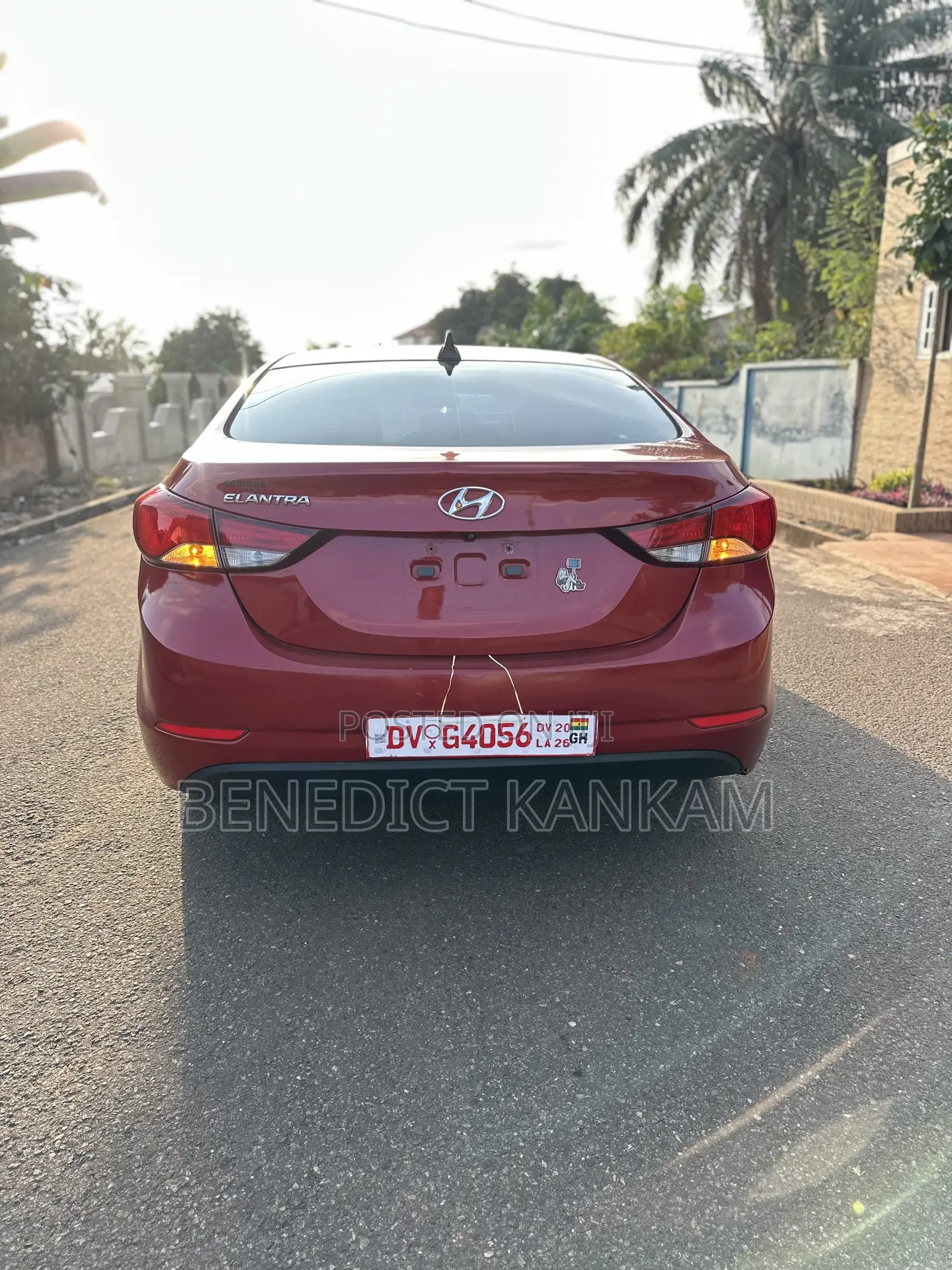 Hyundai Elantra SE 4dr Sedan (1.8L 4cyl 6A) 2015 Burgundy