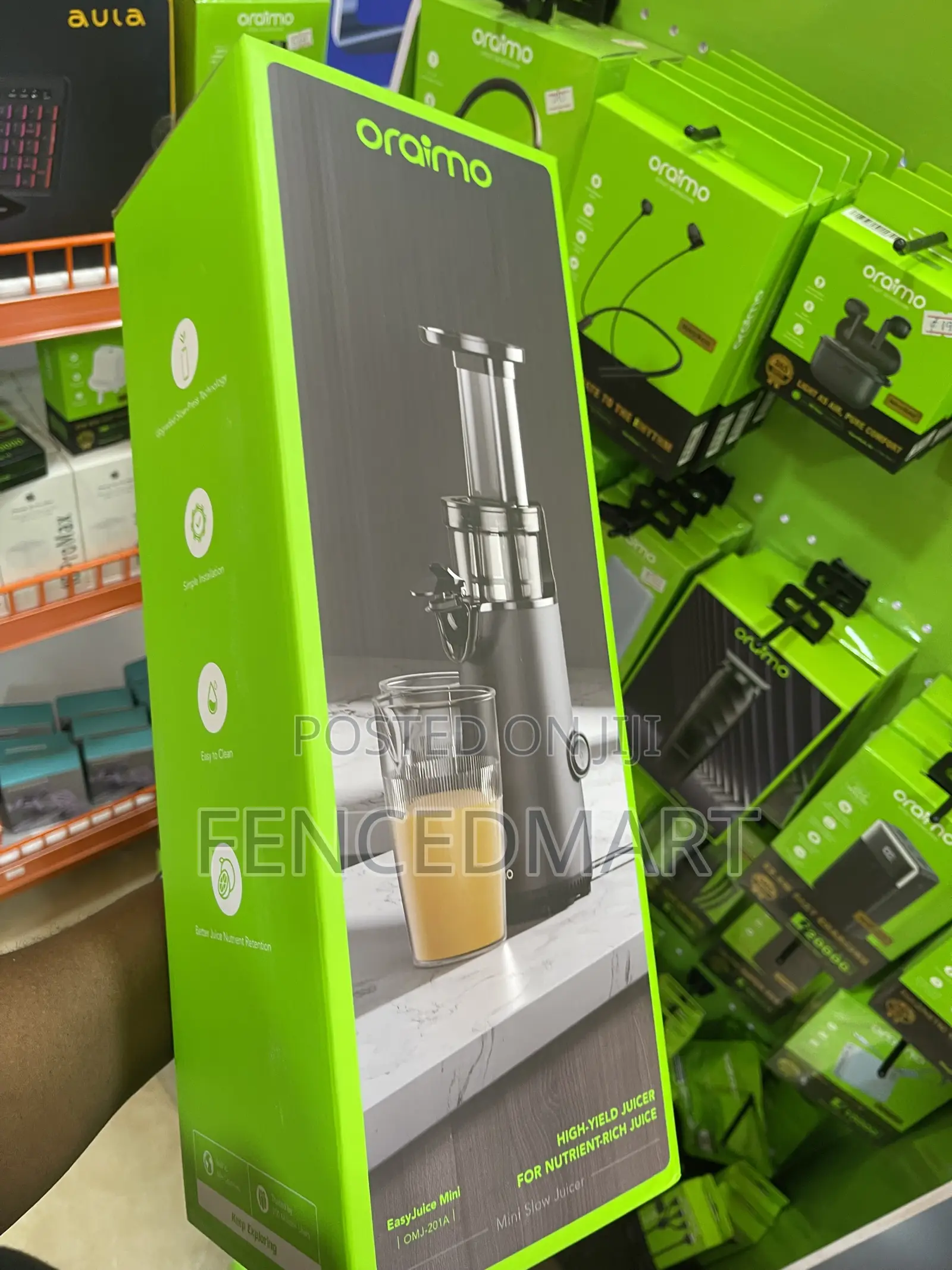 Oraimo EasyJuice Mini Portable Slow Juicer – 130W