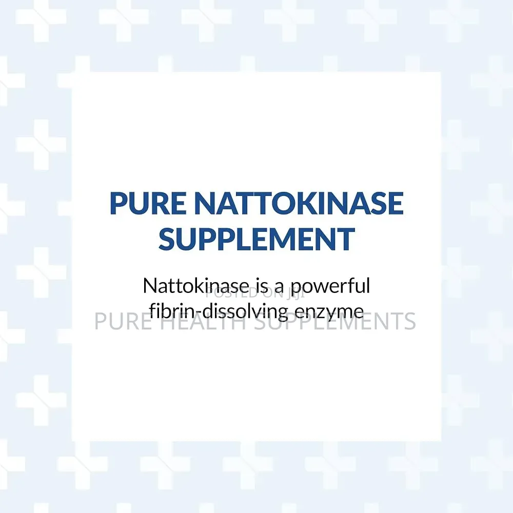 Nattovena Pure Nattokinase, Heart Health 4,000 FU Per Capsule 90 Caps