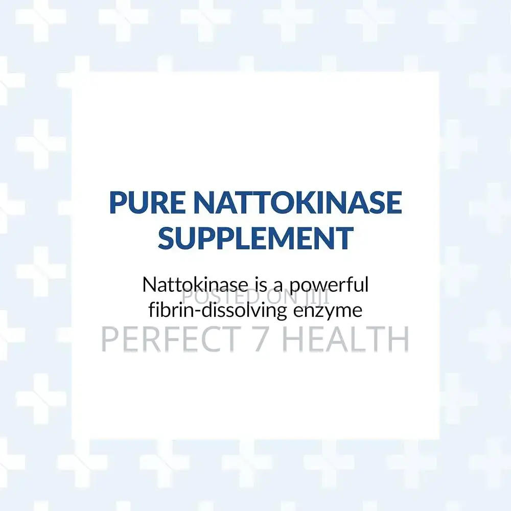 Nattovena Pure Nattokinase, Blood Pressure, (4,000 FU Per Cap) 90 Caps