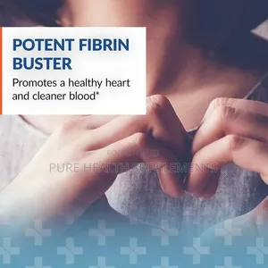 Nattovena Pure Nattokinase, Heart Health 4,000 FU Per Capsule 90 Caps