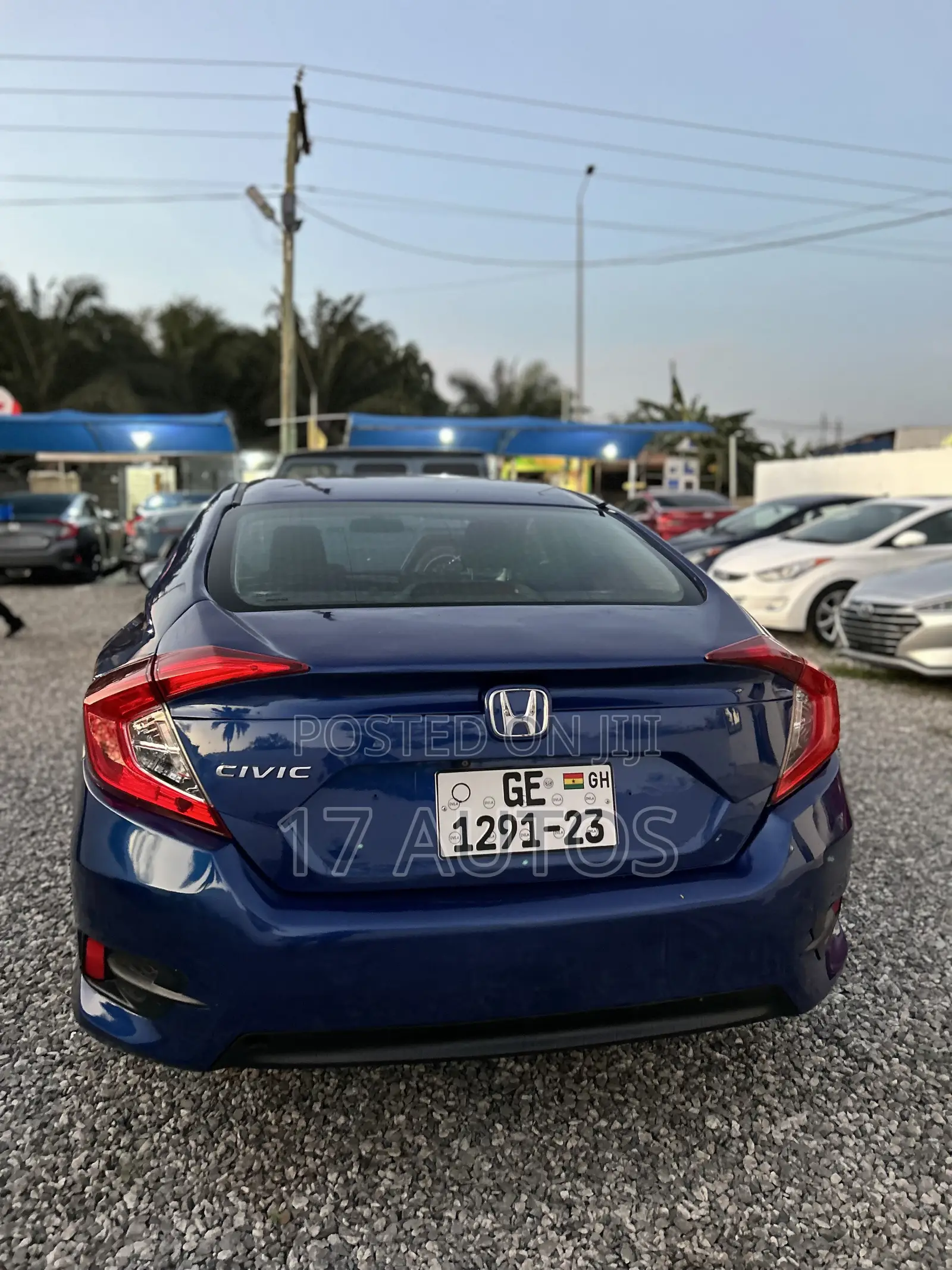 Honda Civic EX 4dr Sedan (1.5L 4cyl) 2016 Blue