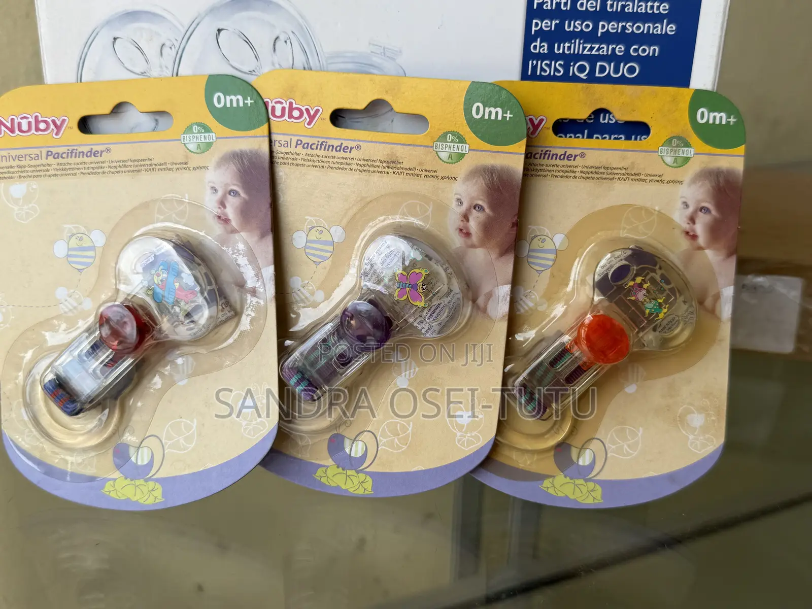 Nuby Paci Finder Universal Pacifier Clip