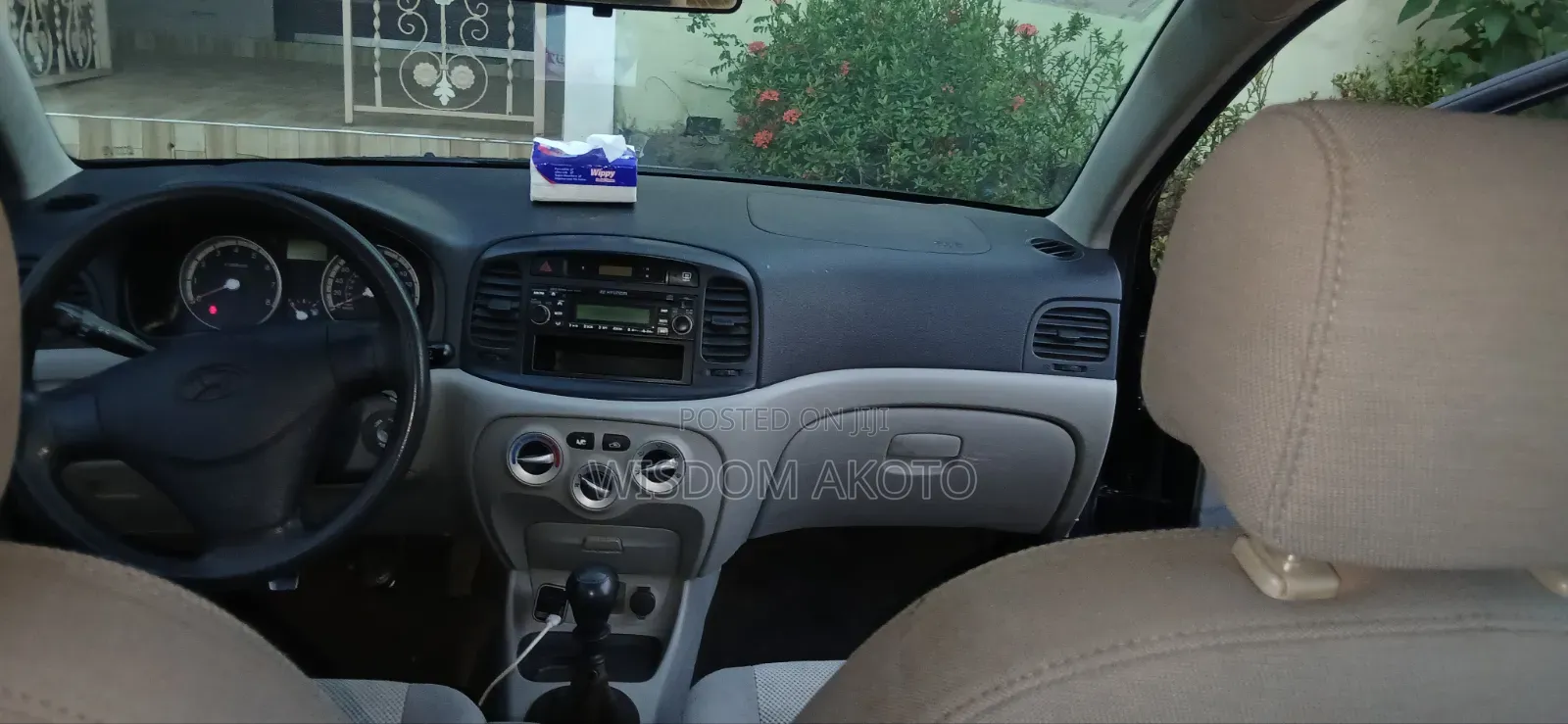 Hyundai Accent 2009 Black