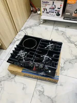 Newly Virtual * Inbuilt Kenwood 3 Gas 1 Electric 60cm Hob