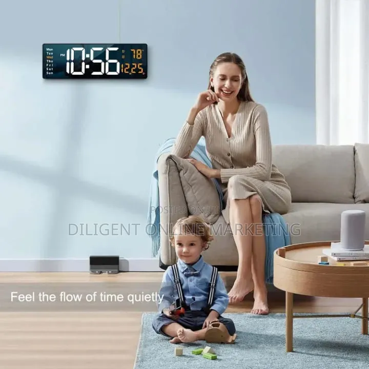 lED Digital Wall Clock