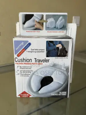 Cushion Traveler Folding Padded Potty Seat