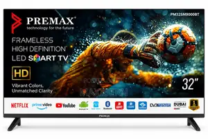 Premax 32-Inch Frameless Digital LED TV - Black