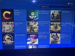 Playstation4 Standard 500gig Jailbreak With 8 Games FC 27 Mk 11 Heat