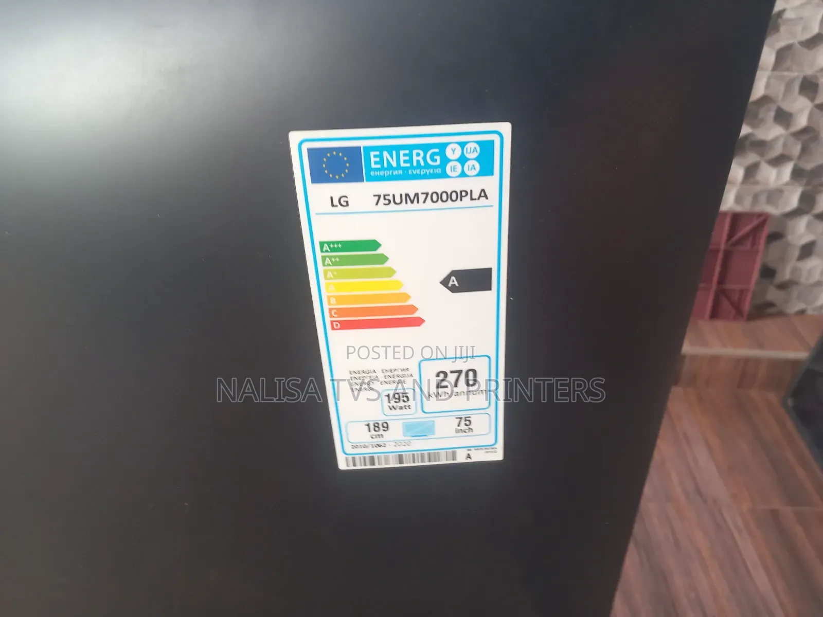 LG 75 Inches Home Used