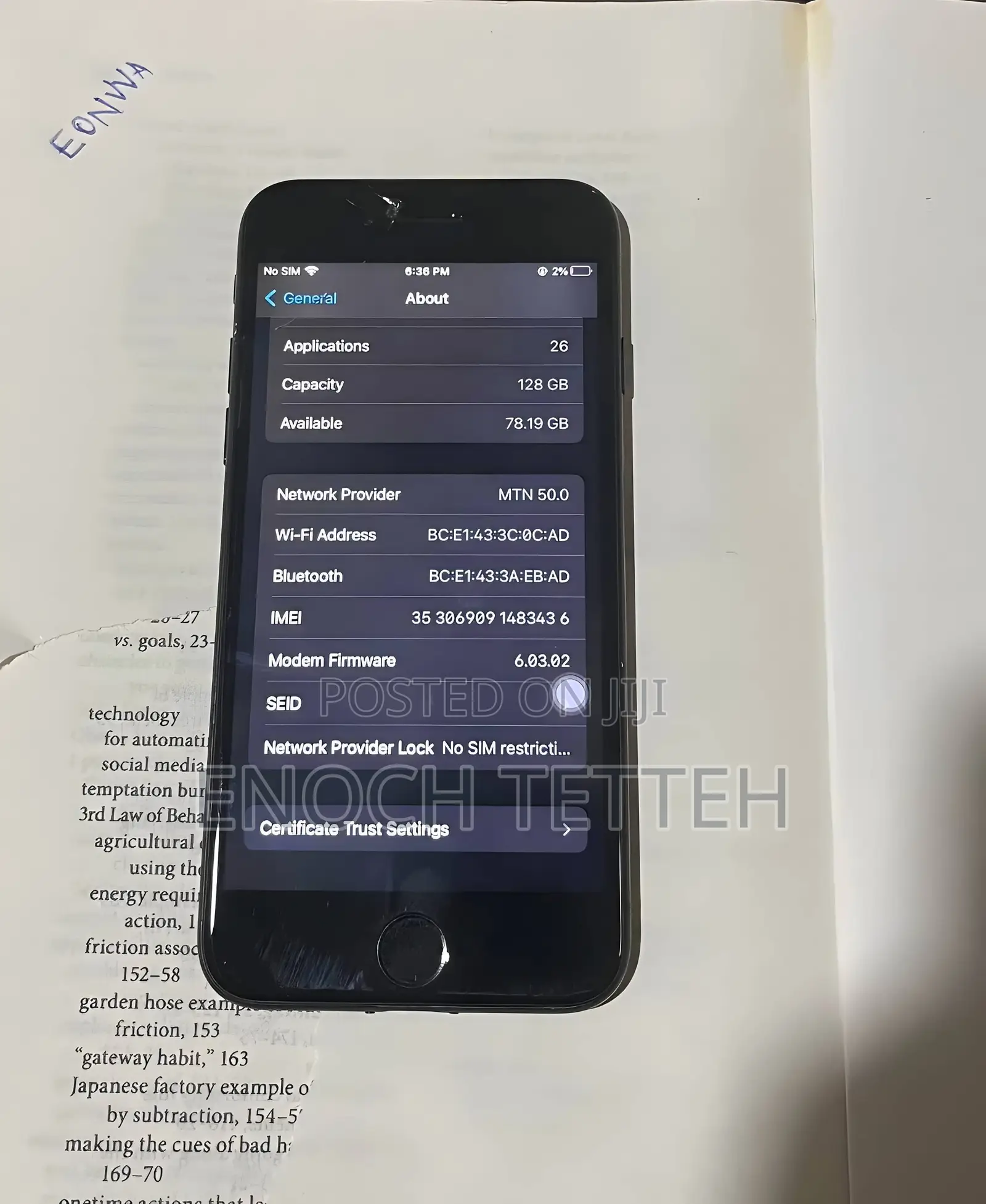 Apple iPhone 7 128 GB Black