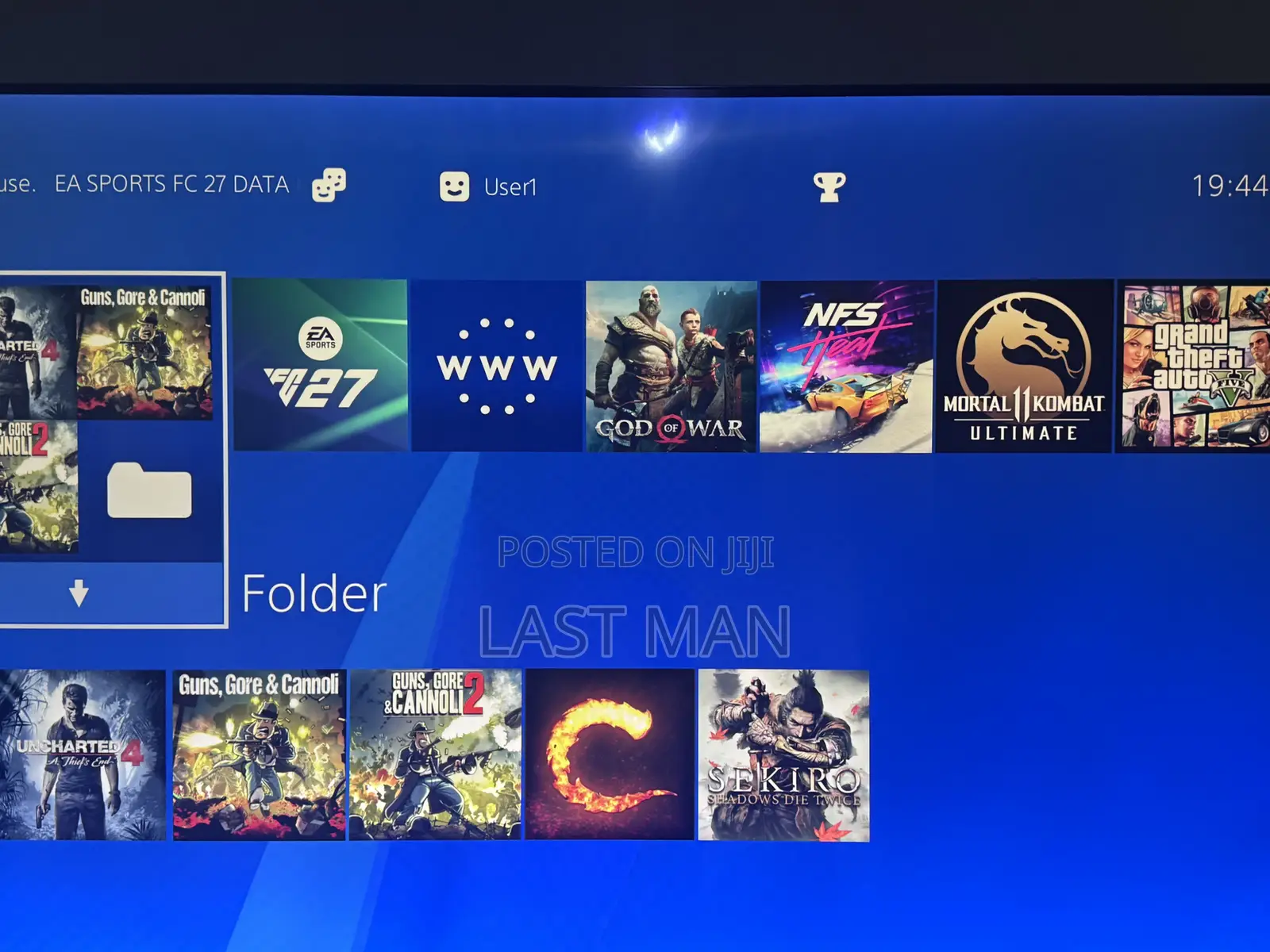 Playstation 4 500gig Standard Jailbreak With 10 Wild Games and One Pad