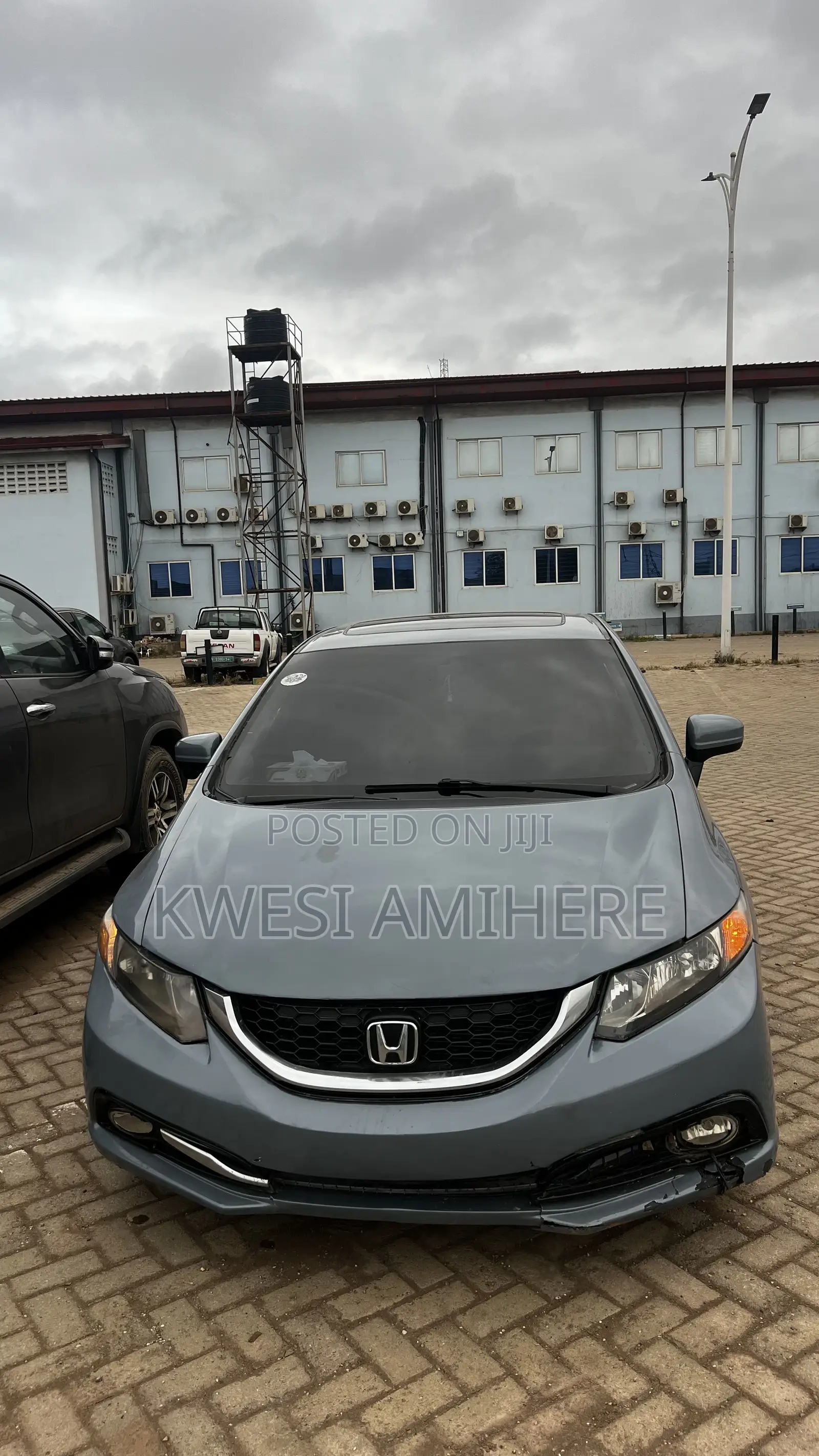 Honda Civic EX-L 4dr Sedan (1.8L 4cyl CVT) 2014 Gray