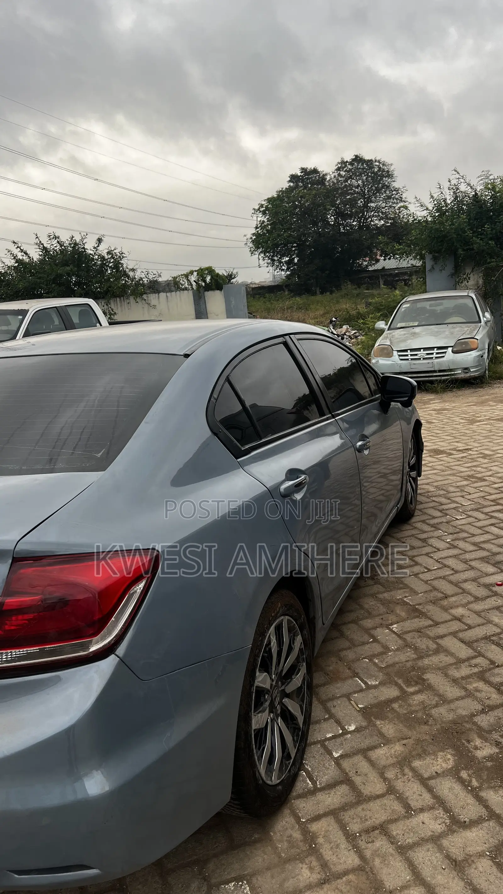 Honda Civic EX-L 4dr Sedan (1.8L 4cyl CVT) 2014 Gray