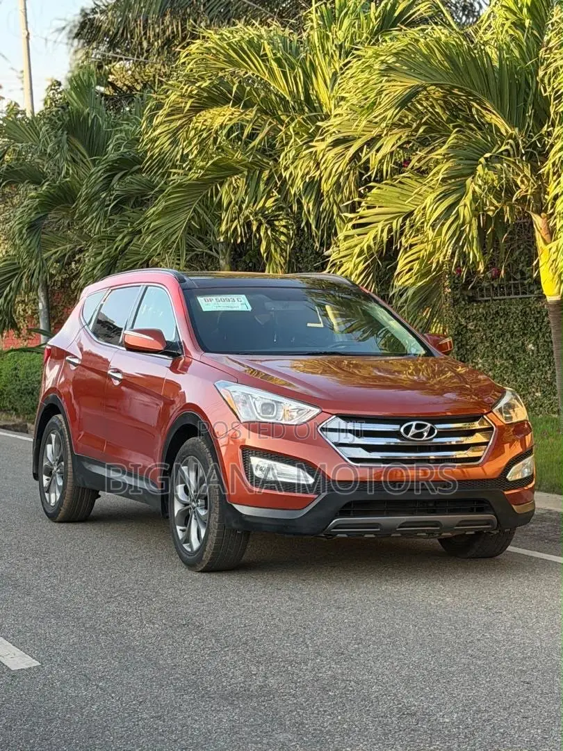 Hyundai Santa Fe SE AWD 2016 Orange