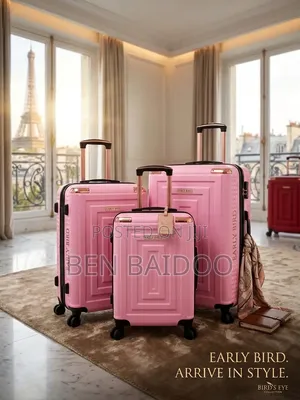 Premium Traveling Bags 3in1 (Elegance and Radiant Travel)