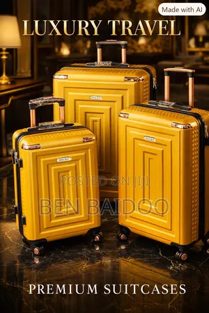 Premium Traveling Bags 3in1 (Elegance and Radiant Travel)