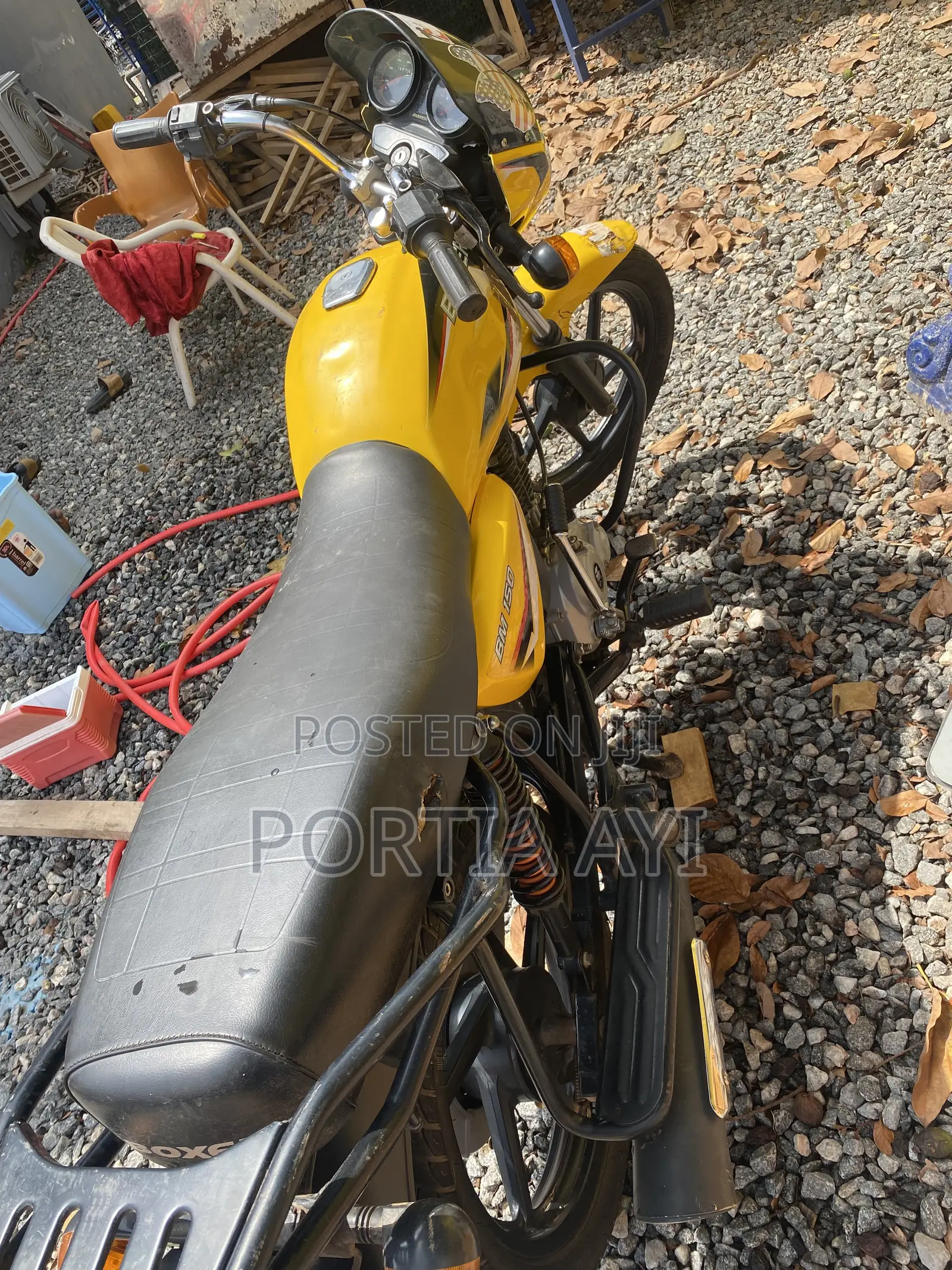 Motorcycle 2015 Yellow