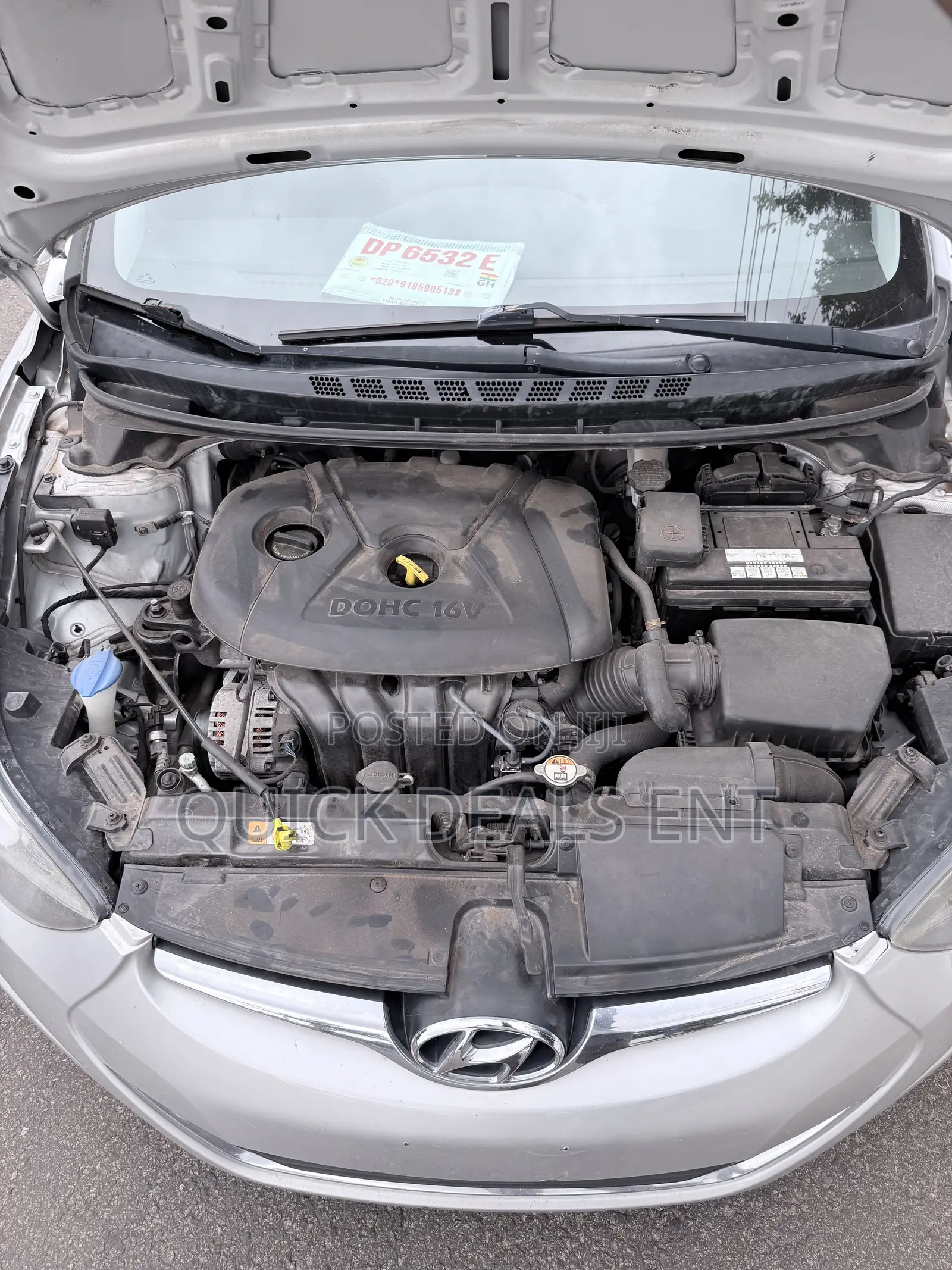 Hyundai Elantra SE Sedan FWD (1.8L 4cyl 6A) 2016 Silver