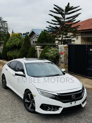 Honda Civic Touring 4dr Sedan (1.5L 4cyl) 2017 White