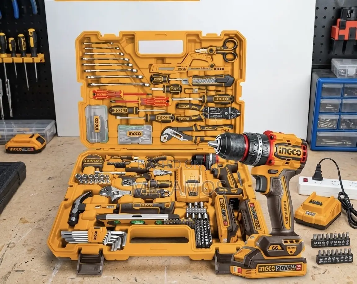 218 PCs Combination Tools Set With 66Nm Drill Included - HKTHP42182