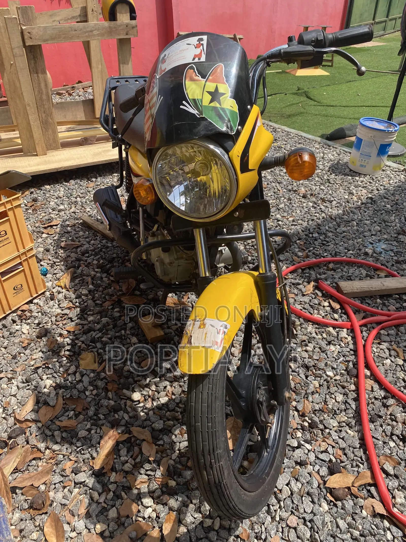 Motorcycle 2015 Yellow