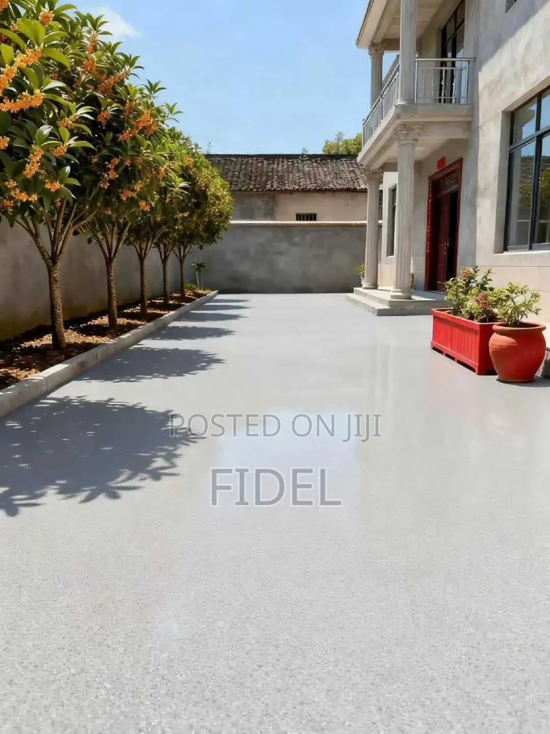 Epoxy Colored Sand Floor Paint Self Leveling