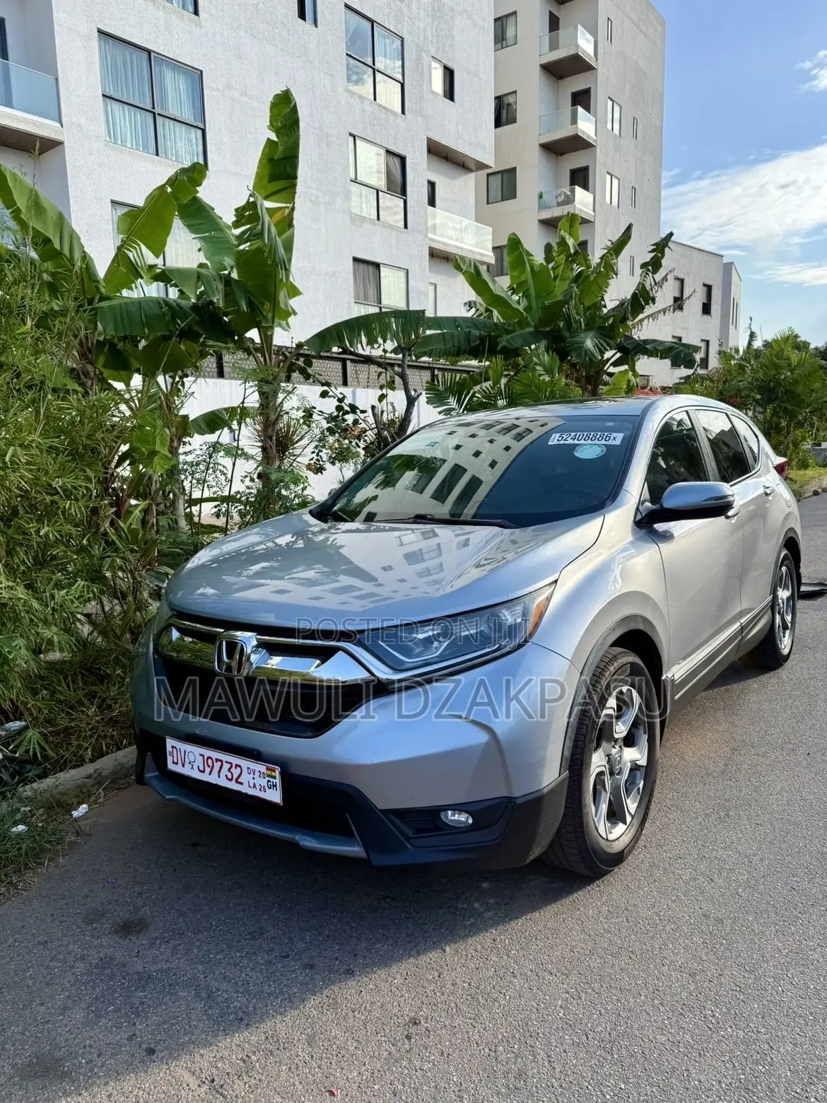 Honda CR-V EX-L 4dr SUV (1.5L 4cyl CVT) 2017 Silver