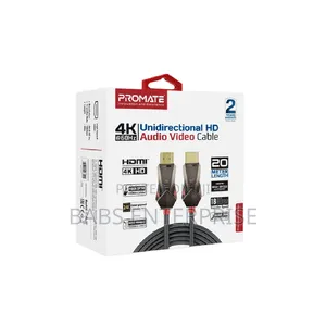 Promate Unidirectional HD 60Hz HDMI Audio Video Cable 20M