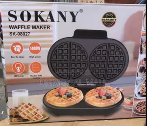 Sokany Double Waffle Maker